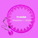 Smart Weighted Hula Hoop – Adjustable Waist Trainer