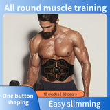 EMS Ab Stimulator Belt – Electric Muscle Toning for Men & Women