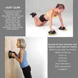 360° Push-Up Handles – Rotating Ab & Chest Workout Board