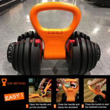 Portable Dumbbell Handle – Flexible Indoor Training Accessory