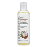 Coconut Body Wash and Body Scrub Gentle & Fine Scrub Particles Soft Moisturizing and Exfoliating Body Hand,Foot Scrub Shower gel