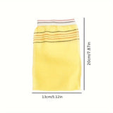 5pcs/set Exfoliating Shower Gloves & Towel Set - Perfect for Body Scrubs, Massage & Personal Care Shower Accessories Bath Towels