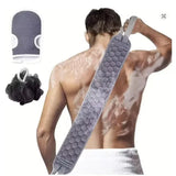 Shower Exfoliating Back Scrubber Bath Belt Towel Ball Glove Deep Mud Clean Korean Body Washcloth Japanese Rear Scrub Pull Strap