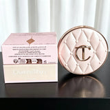 Charlotte Tilbury Lipstick Liner Set Matte Smooth&Cushion Foundation Dewy Radiant&Cheek Blush Natural Luminous Buildable Flawles