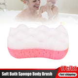 Soft Bath Sponge Body Scrub Bast Wisp Massage Brush Body Washcloth Skin Scrubber Relax Exfoliating Skincare Shower Accessories