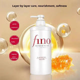 Fino Premium Touch Hair Shampoo Conditioner Collagen Keratin Repair Treatment Hair Mask Nourishing Smooth Shiny Hair Care