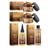 Hair Care Product Batana Oil Shampoo Conditioner Repair Split Ends Frizzy Damage Moisturize Smooth Shiny Keratin Hair Mask Serum