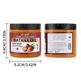 500ml Batana Oil Shampoo and Conditioner Set for Hydrating Care, Softening Hair, and Improving Dryness and Frizz