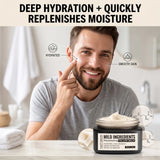 Men Facial Moisturizing Cream Mild Gentle Formula Silky Smooth Easy To Spread Hydrating Tender Skin Care CreamForFaceMoisturizer