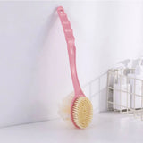 Soft Body Scrubber Shower Exfoliating Scrubs Long Handle Bath Brush Exfoliator Skin Massager Cleaning Brush Bathroom Accessories