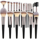 10-20PCS Makeup Brush Set Foundation Concealer Powder Eyeshadow Blush Brush Kabuki Blending Cosmetic Beauty Tool for Face