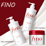 Fino Premium Touch Hair Shampoo Conditioner Collagen Keratin Repair Treatment Hair Mask Nourishing Smooth Shiny Hair Care