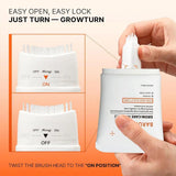 Hair Growth Serum with Built-in Brush Scalp Massager Nourishing Repair Essence for Damaged Hair Roots,Thickening Strengthening