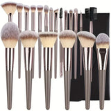 10-20PCS Makeup Brush Set Foundation Concealer Powder Eyeshadow Blush Brush Kabuki Blending Cosmetic Beauty Tool for Face