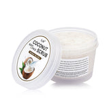 Coconut Body Wash and Body Scrub Gentle & Fine Scrub Particles Soft Moisturizing and Exfoliating Body Hand,Foot Scrub Shower gel