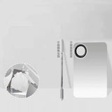 Makeup Palette For Foundation Application Lipstick Eye Shadow Mixer Palette Cosmetic Brushes With Spatula Beauty Tools Nail Art