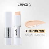 Lazy Foundation Stick, Moisturizing and Natural Concealer Makeup, Matte Makeup Base, Keep Makeup and Sweat