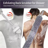 Shower Exfoliating Back Scrubber Bath Belt Towel Ball Glove Deep Mud Clean Korean Body Washcloth Japanese Rear Scrub Pull Strap