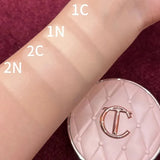 Charlotte Tilbury Lipstick Liner Set Matte Smooth&Cushion Foundation Dewy Radiant&Cheek Blush Natural Luminous Buildable Flawles