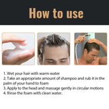 Hair Loss Treatment Shampoo Promote Growth Strengthen Hair Roots Scalp Repair Anti Thinning Moisturizing Thickening Hair Care