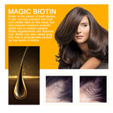 Biotin Hair Growth Products Fast Growing Oil Conditioner Frizz Damaged Repair Hair Thinning Soap Nourish Root Dense Hair Shampoo