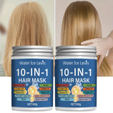 10-in-1 Hair Mask: Rosemary, Batana, Chebe, Argan, Pumpkin, Almond, Jojoba Oils For All Hair Types. Keratin Enriched.