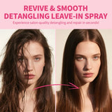 Leave In Conditioner Spray for Hair Smoothing Straightening Shiny Keratin Hair Treatment Mask Repair Damaged Dry Hair Care Oil