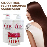 Fino Premium Touch Hair Shampoo Conditioner Collagen Keratin Repair Treatment Hair Mask Nourishing Smooth Shiny Hair Care
