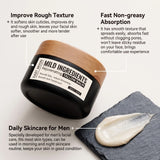 Men Facial Moisturizing Cream Mild Gentle Formula Silky Smooth Easy To Spread Hydrating Tender Skin Care CreamForFaceMoisturizer