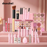 Face Makeup Set Eyeshadow Contour Blush Lipstick Foundation Concealer Eyebrow Eyeliner Mascara Cosmetic Kit With Makeup Brushes