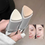 Lazy Foundation Stick, Moisturizing and Natural Concealer Makeup, Matte Makeup Base, Keep Makeup and Sweat