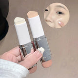 Lazy Foundation Stick, Moisturizing and Natural Concealer Makeup, Matte Makeup Base, Keep Makeup and Sweat